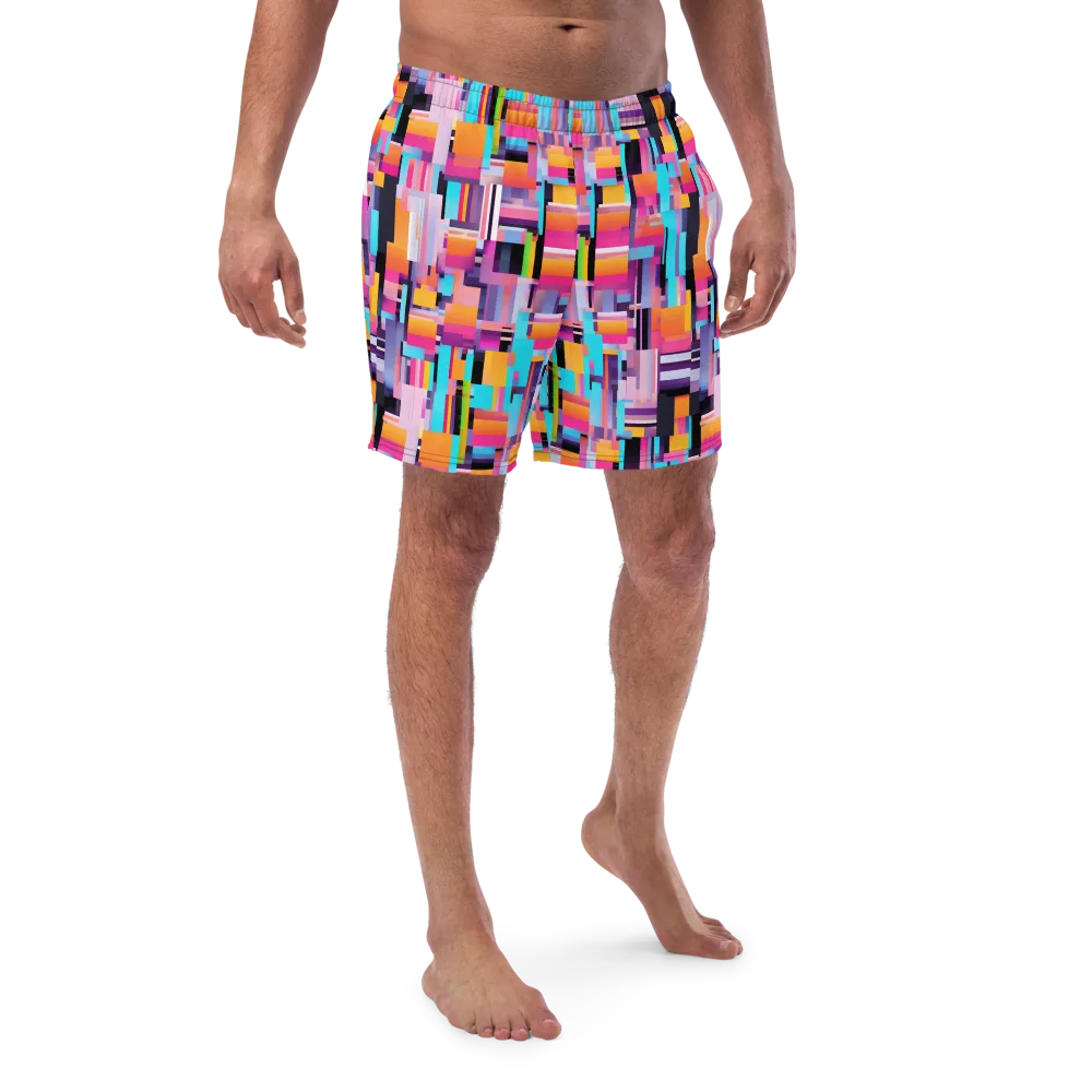 Chromatic Circuit on Swim Trunks — Front