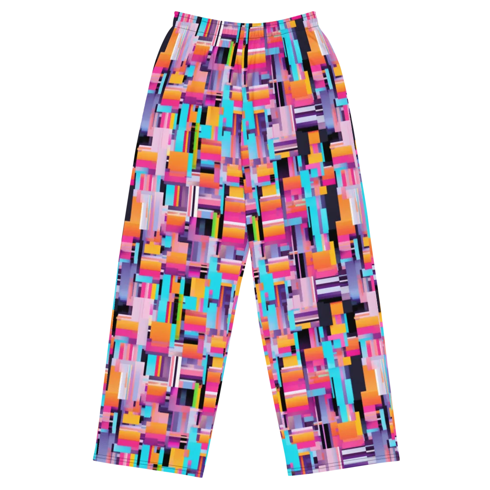 Chromatic Circuit on Wide-Leg Pants — Front