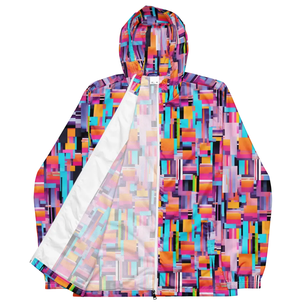 Chromatic Circuit on Men's Windbreaker — Front