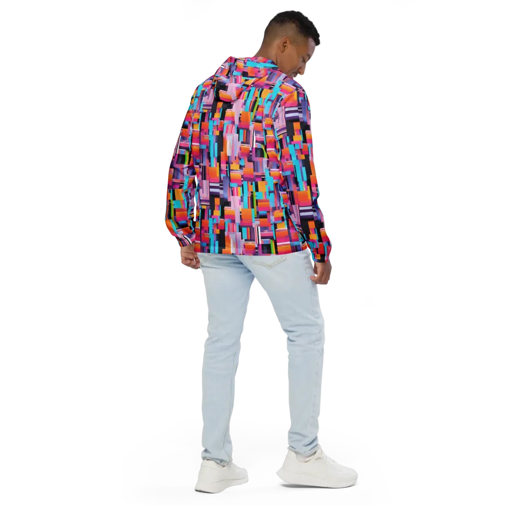 Chromatic Circuit on Men's Windbreaker — Back