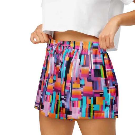 Chromatic Circuit on a Women's Pajama Shorts