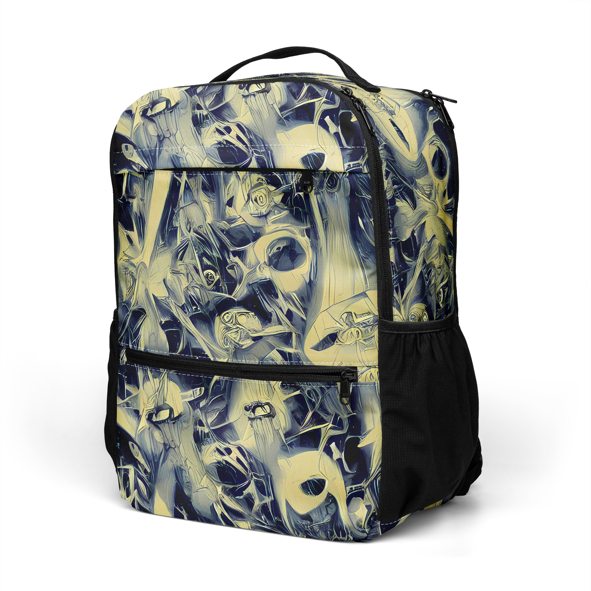 Lunar Distortion on Utility Backpack — Left Front
