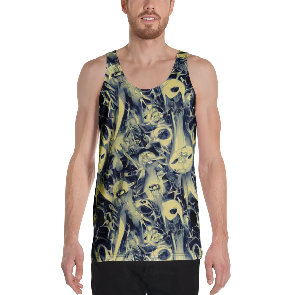Lunar Distortion on Men's Tank Top — Front