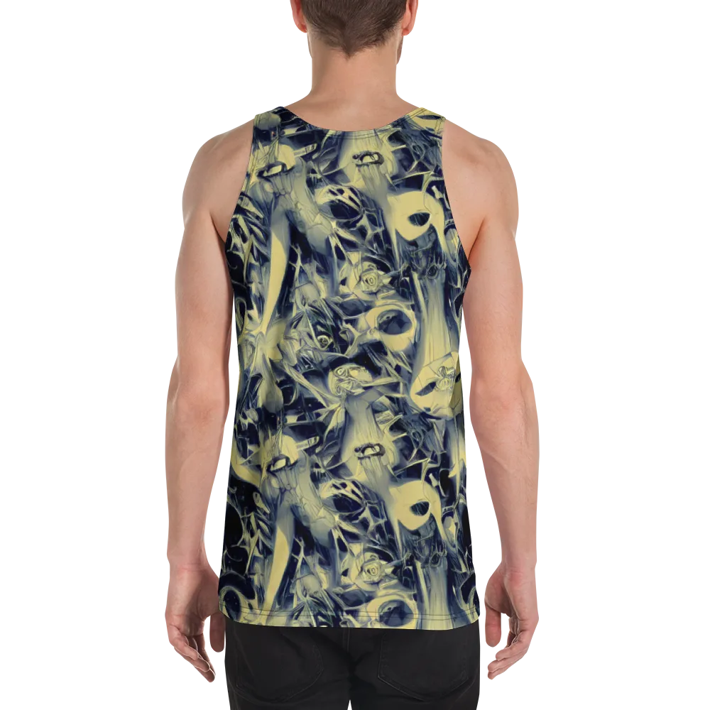 Lunar Distortion on Men's Tank Top — Back