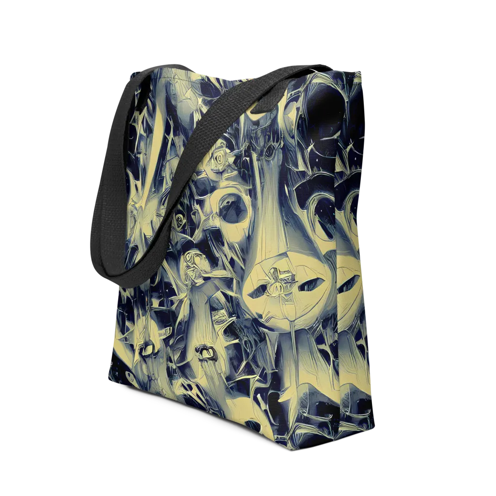 Lunar Distortion on Tote Bag — Front