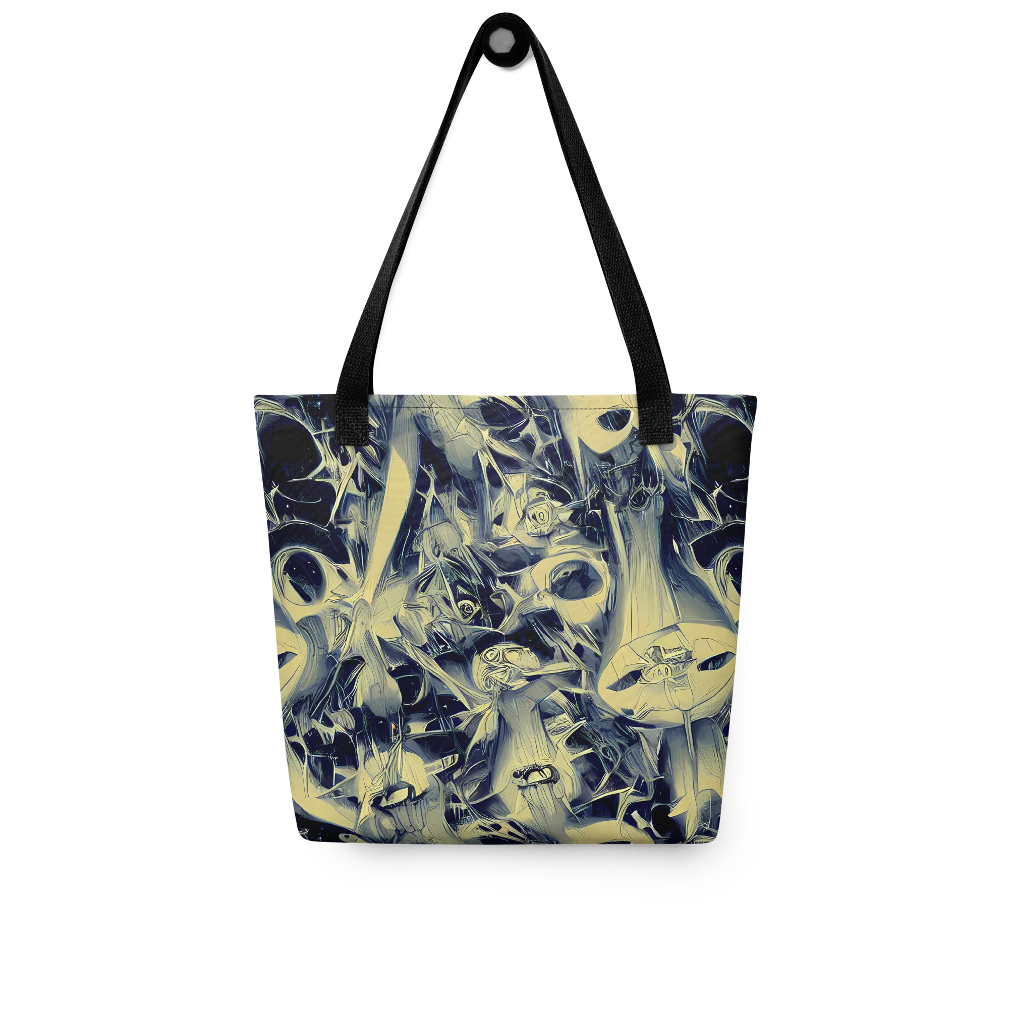 Lunar Distortion on Tote Bag — Front