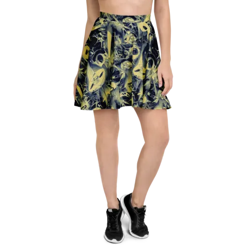 Lunar Distortion on a Skater Skirt