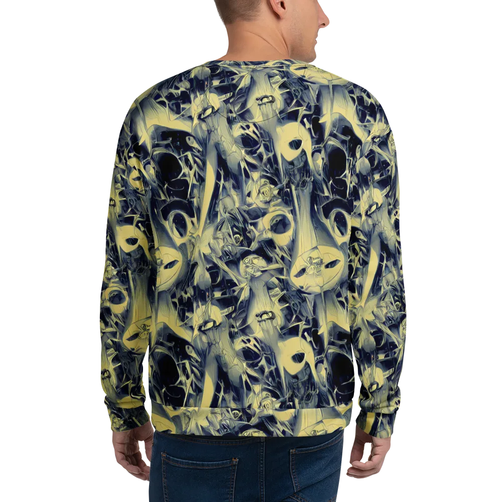 Lunar Distortion on Sweatshirt — Back