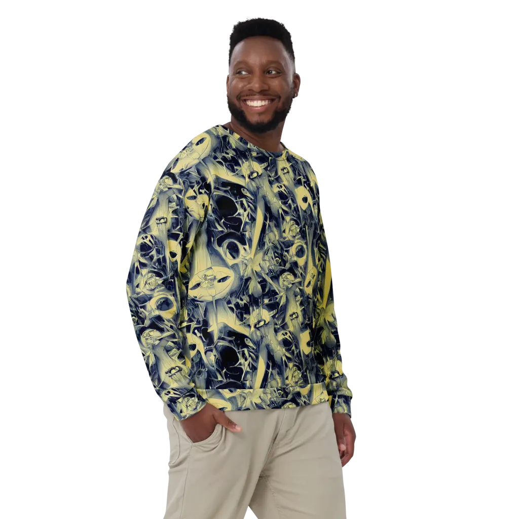 Lunar Distortion on Sweatshirt — Front