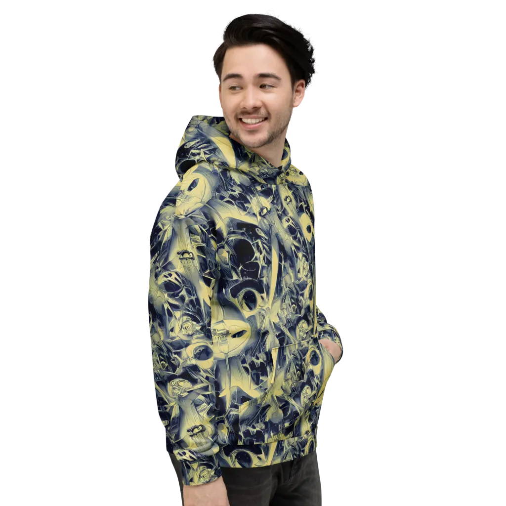 Lunar Distortion on Hoodie — Right