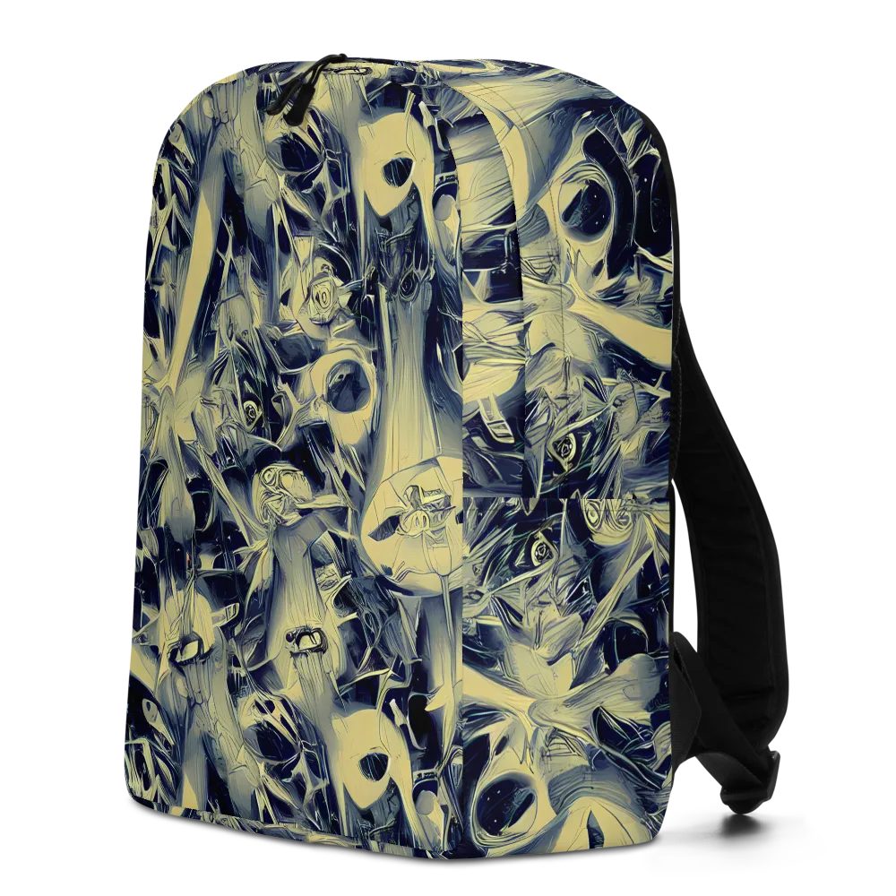 Lunar Distortion on Minimalist Backpack — Left