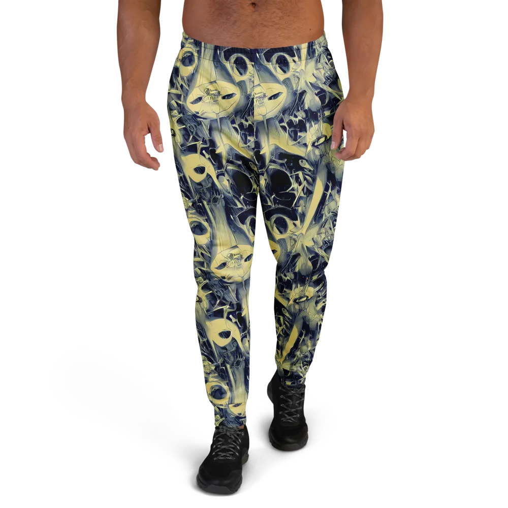 Lunar Distortion on Men's Joggers — Front