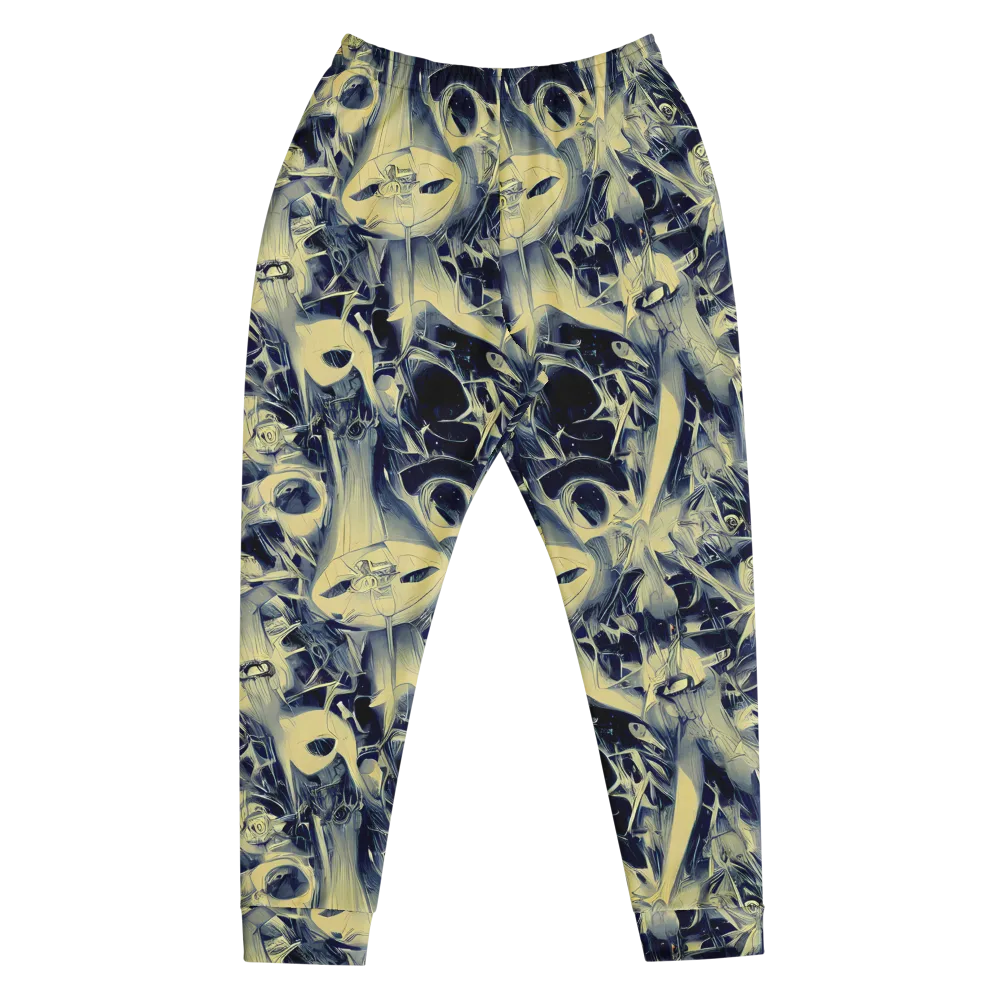 Lunar Distortion on Men's Joggers — Front