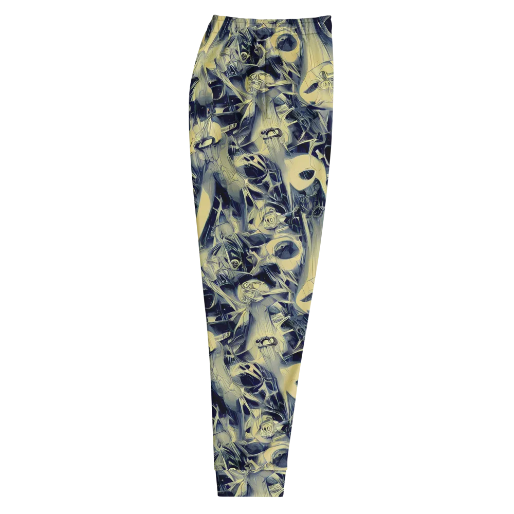 Lunar Distortion on Men's Joggers — Right