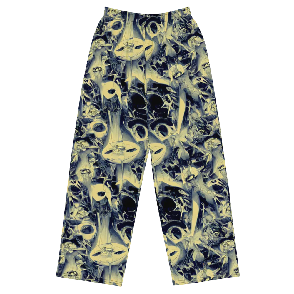 Lunar Distortion on Wide-Leg Pants — Front