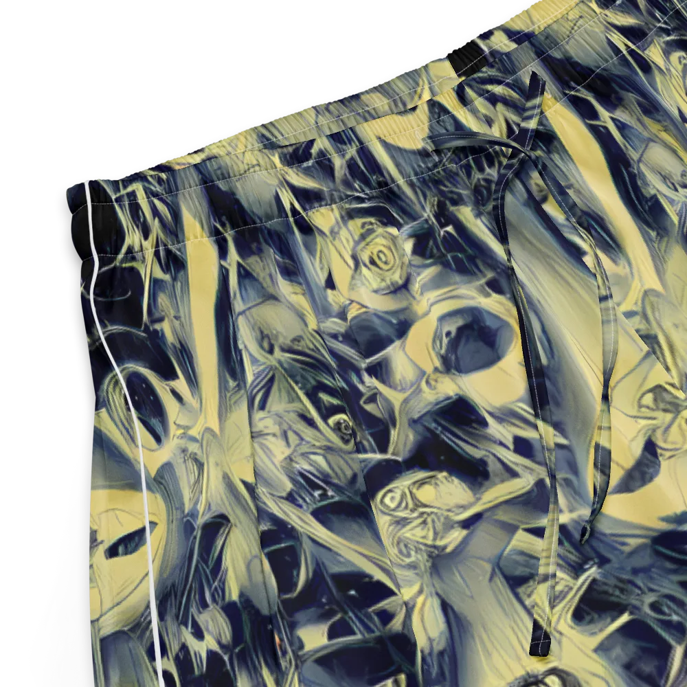 Lunar Distortion on Women's Pajama Shorts — Product details