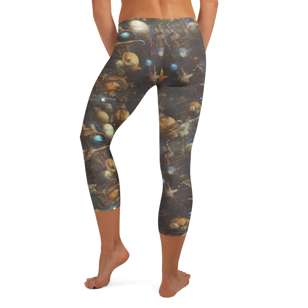 Nebula Foundry on Capri Leggings — Back