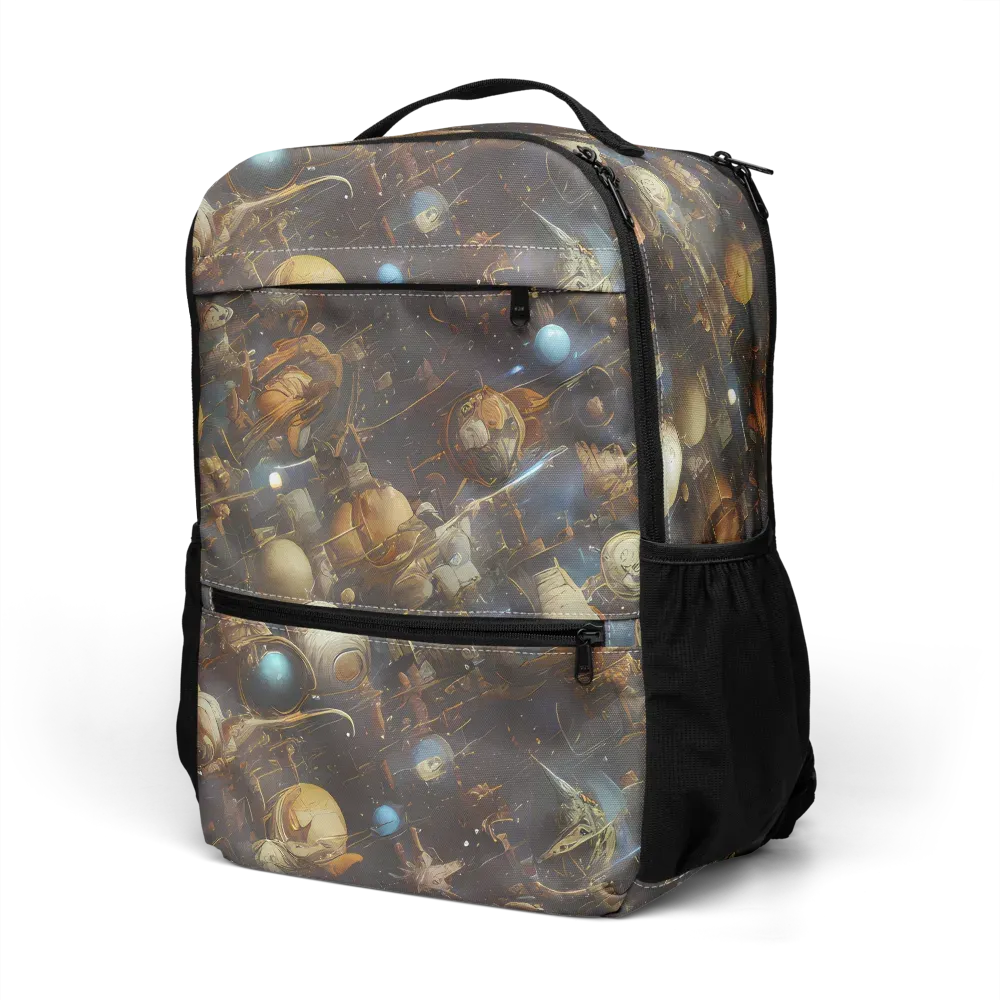 Nebula Foundry on Utility Backpack — Left Front