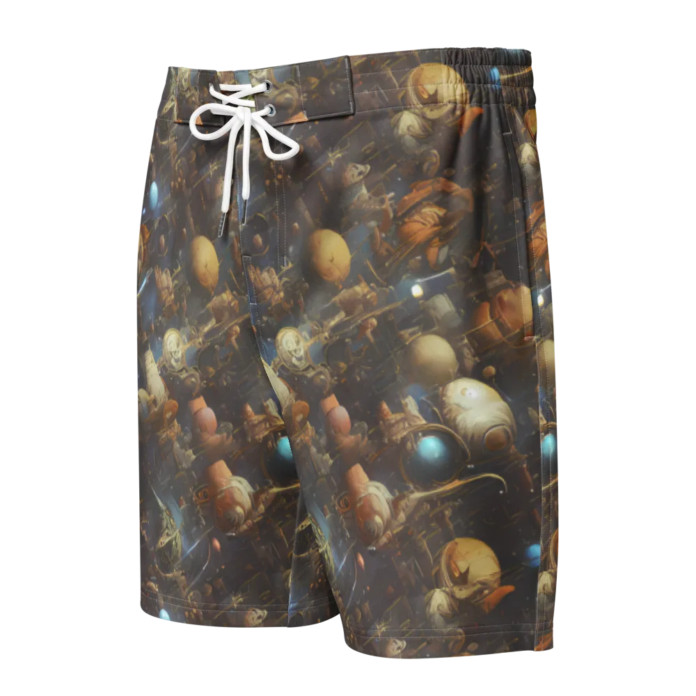 Nebula Foundry on Men's Board Shorts — Front