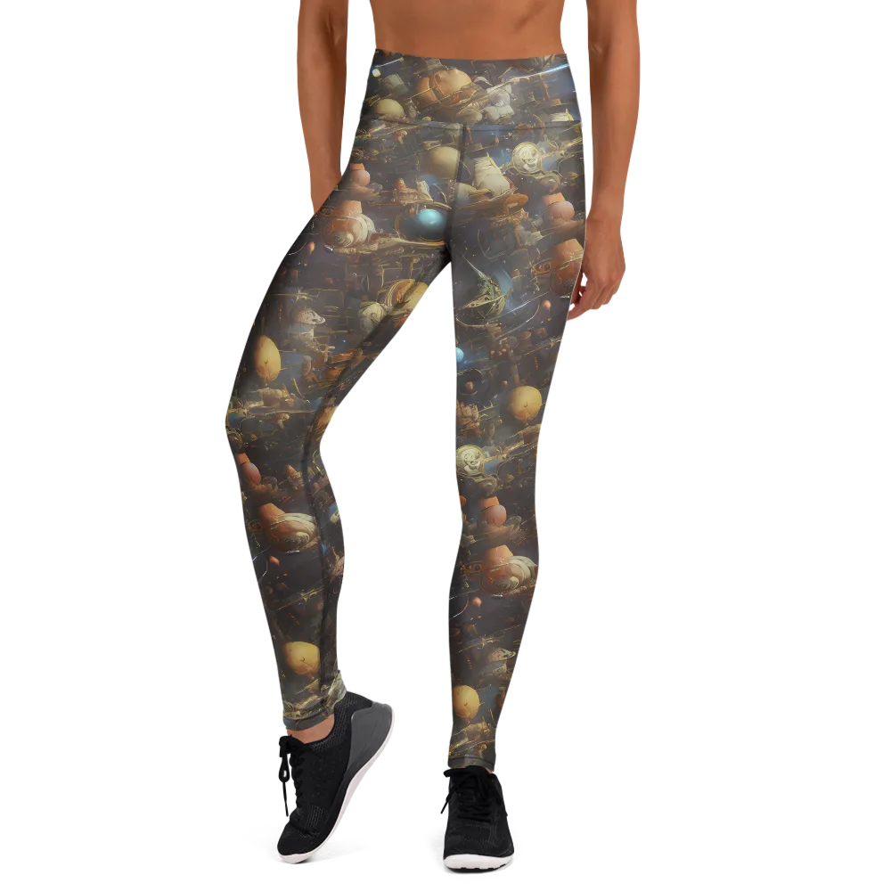 Nebula Foundry on Yoga Leggings — Front