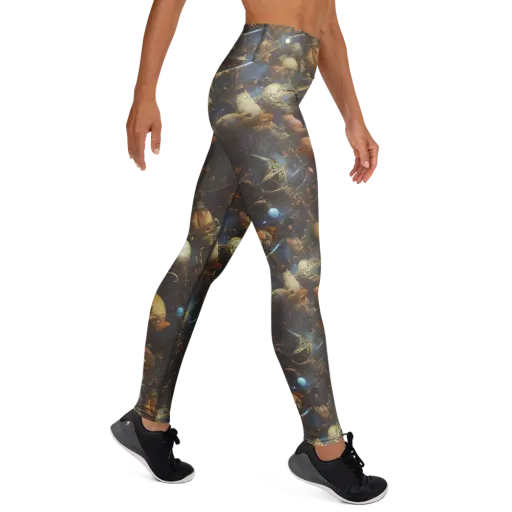 Nebula Foundry on a Yoga Leggings