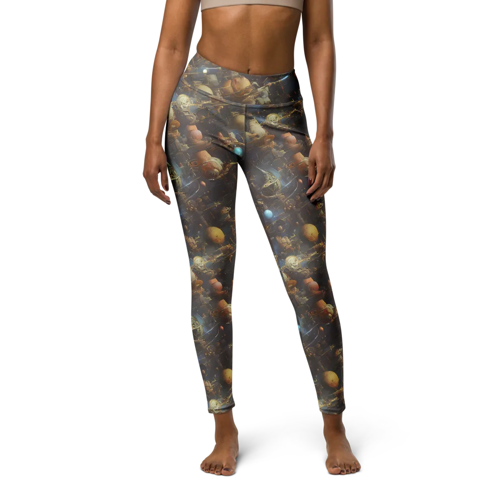 Nebula Foundry on Yoga Leggings — Front
