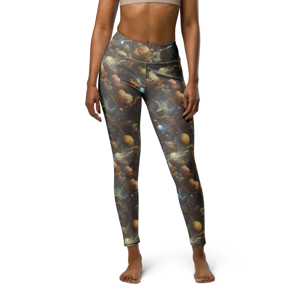 Nebula Foundry on Yoga Leggings — Front
