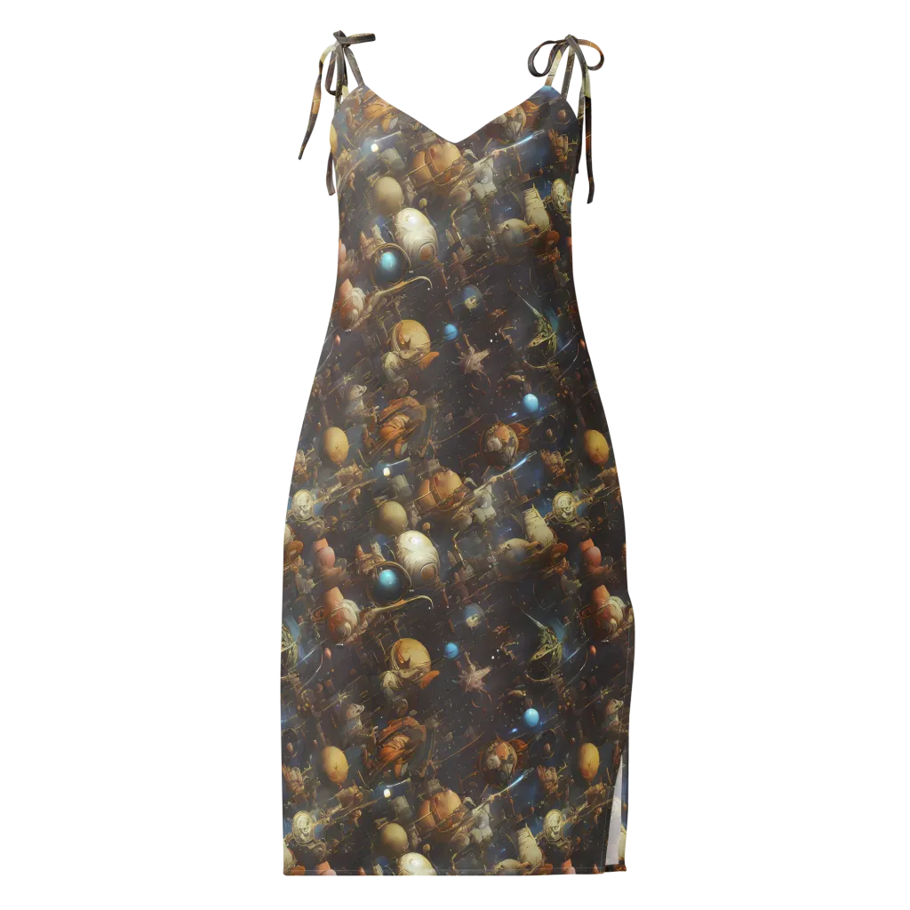 Nebula Foundry on Slip Dress — Front