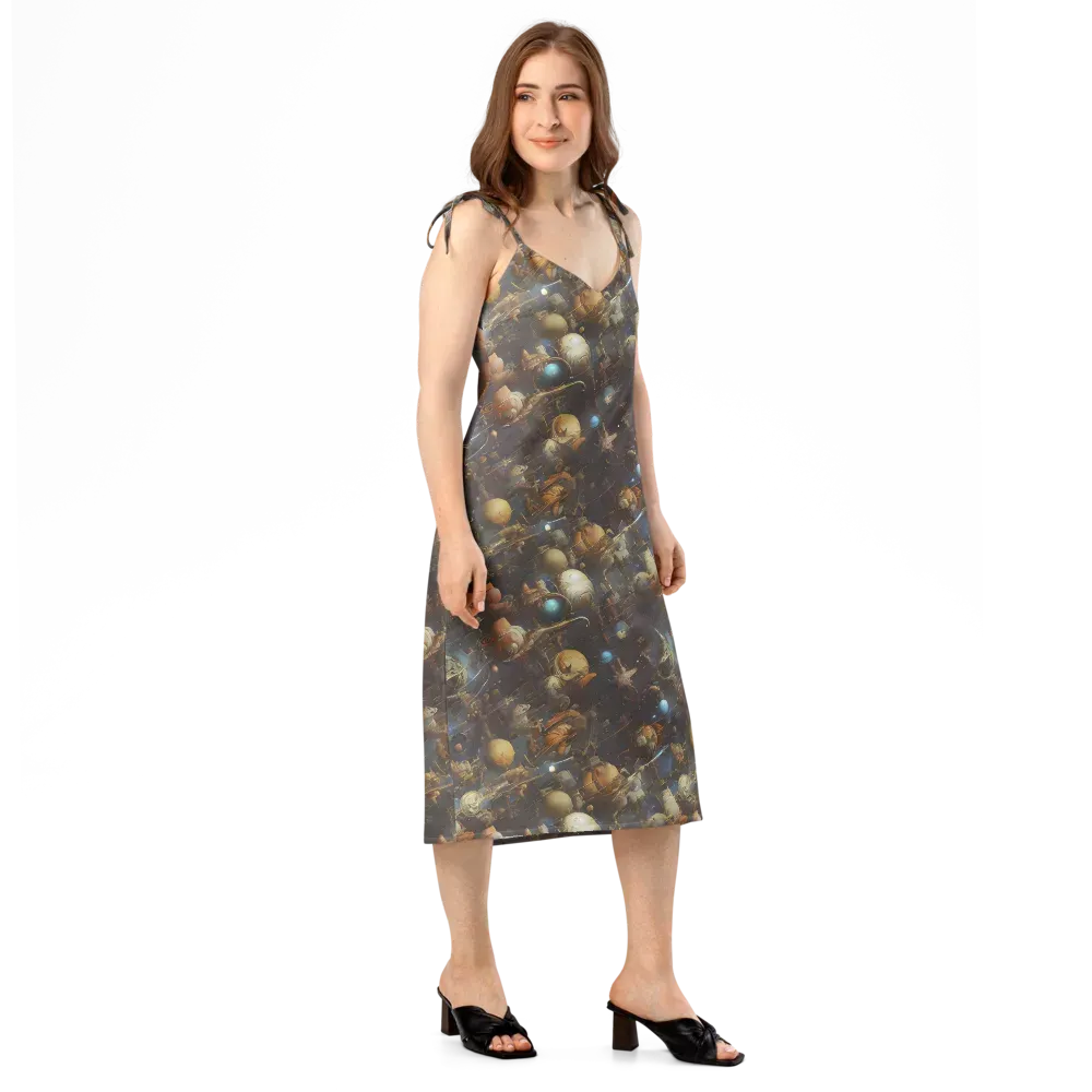 Nebula Foundry on Slip Dress — Right Front