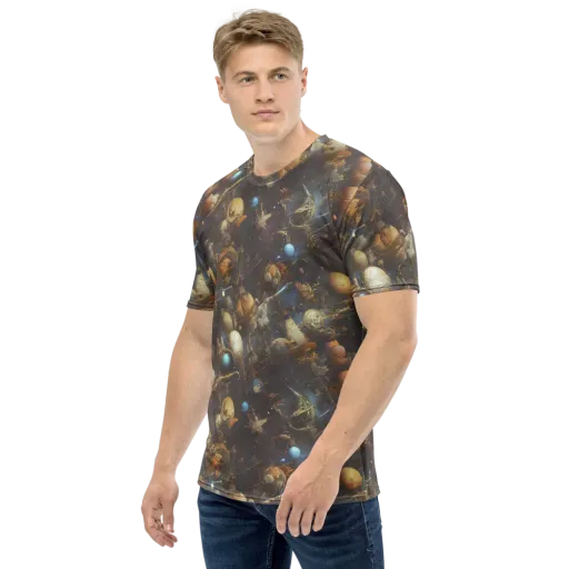 Nebula Foundry on a Men's Crew Neck T-Shirt