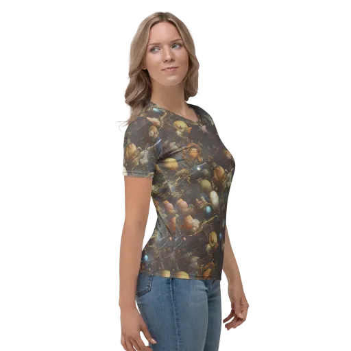 Nebula Foundry on a Women's Crew Neck T-Shirt