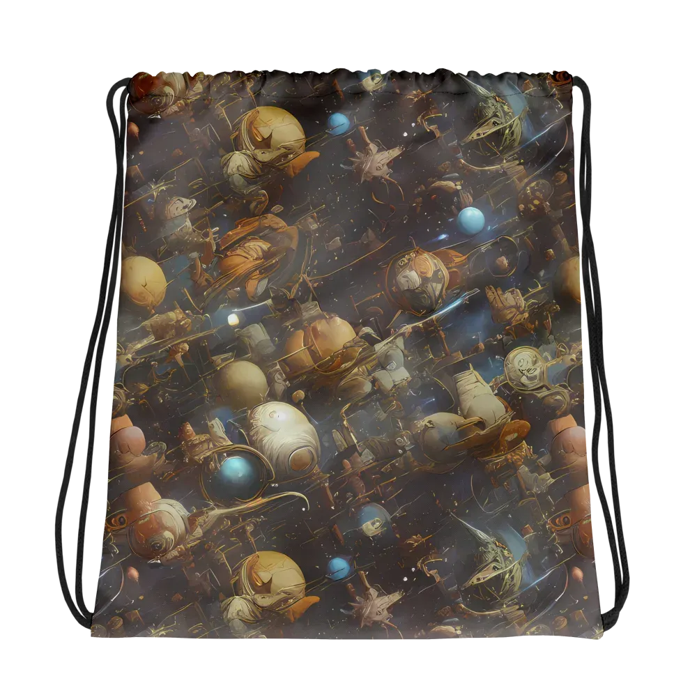 Nebula Foundry on Drawstring Bag — Photo