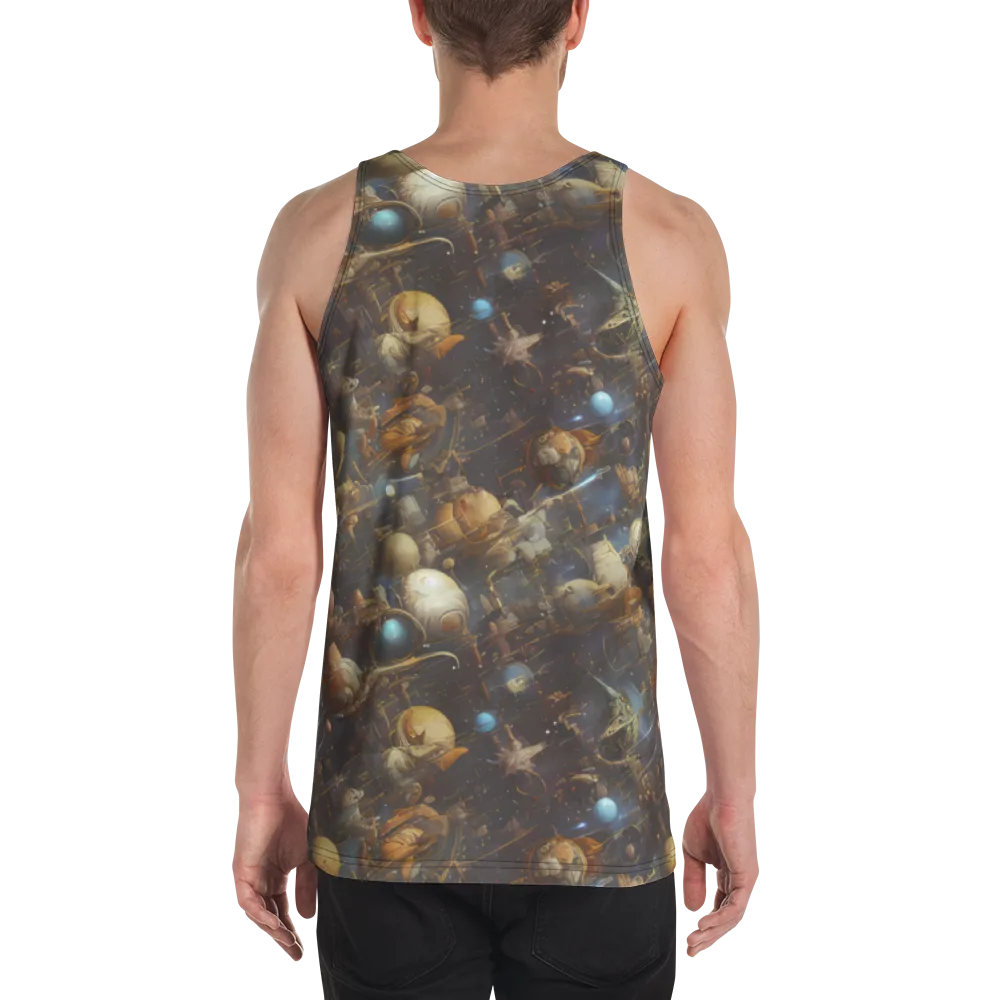 Nebula Foundry on Men's Tank Top — Back
