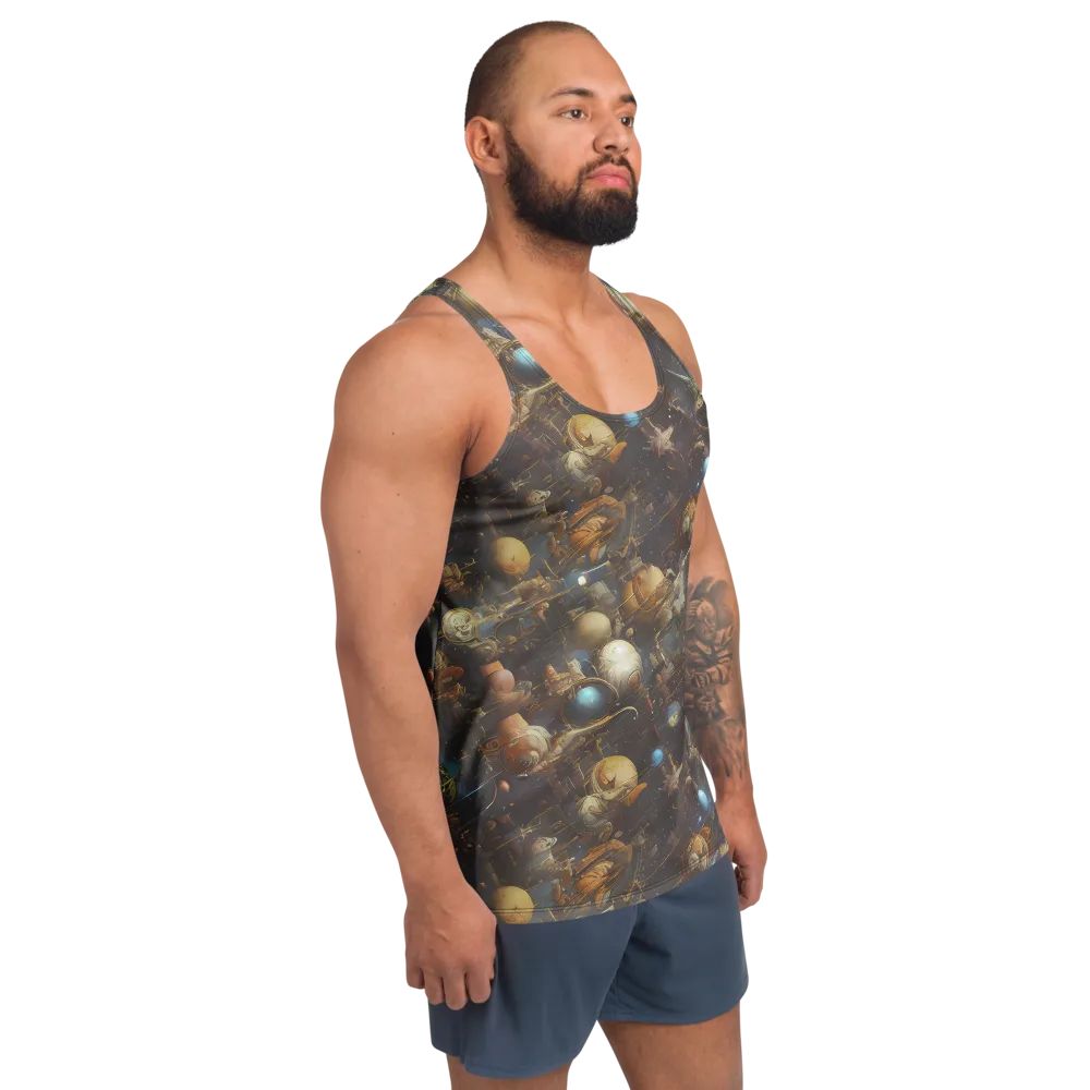 Nebula Foundry on Men's Tank Top — Right Front