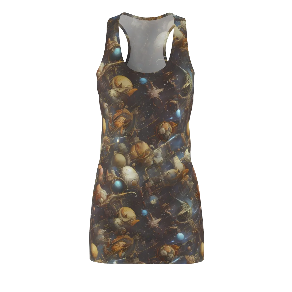 Nebula Foundry on Racerback Dress — Front