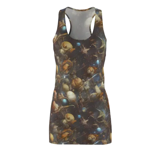 Nebula Foundry on a Racerback Dress