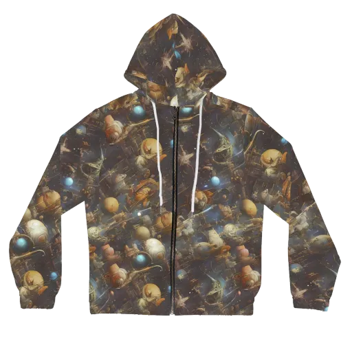 Nebula Foundry on a Women's Full-Zip Hoodie
