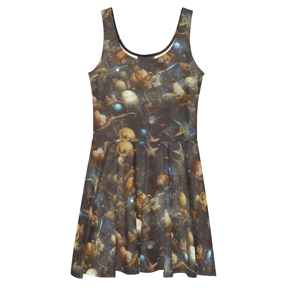Nebula Foundry on Skater Dress — Front