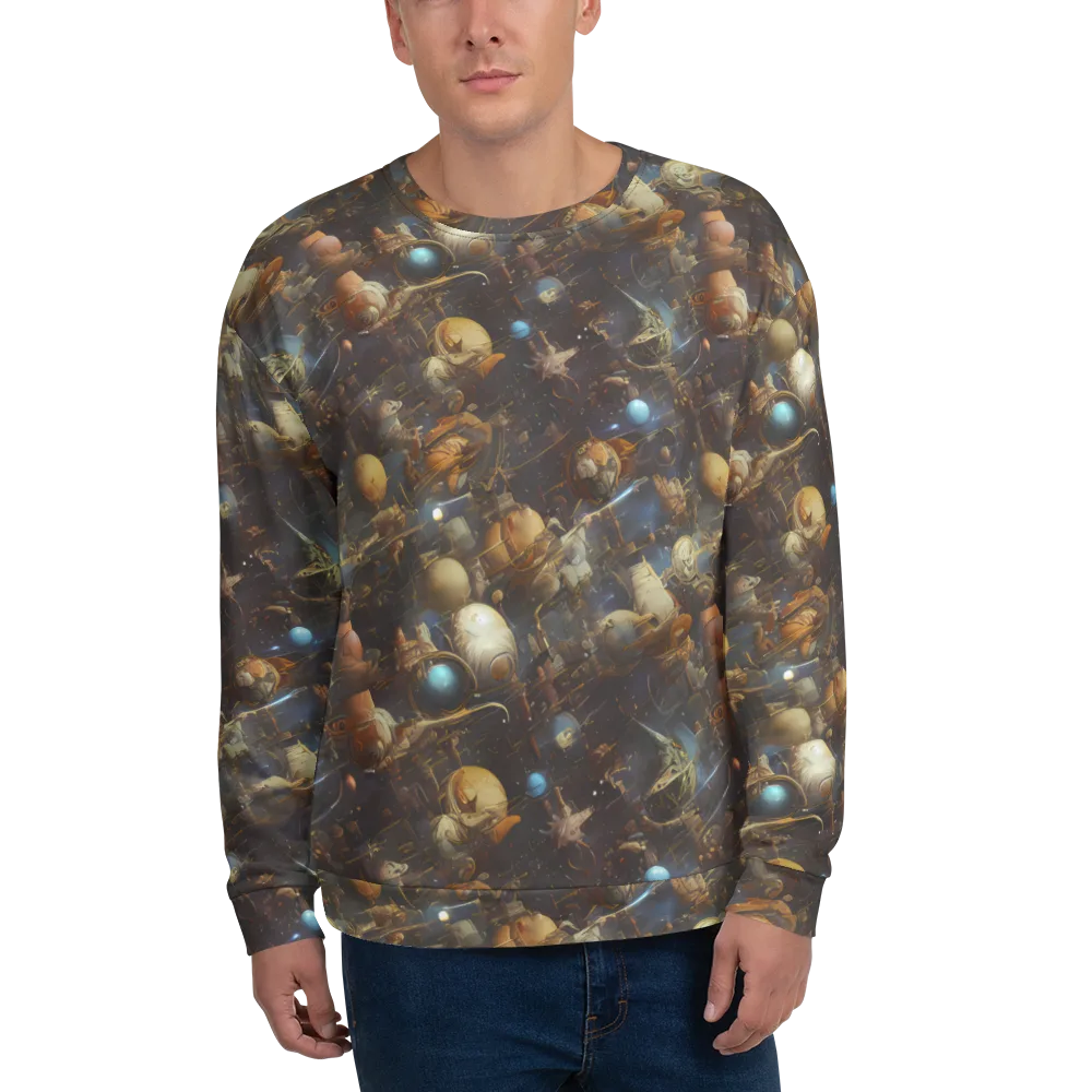 Nebula Foundry on Sweatshirt — Front