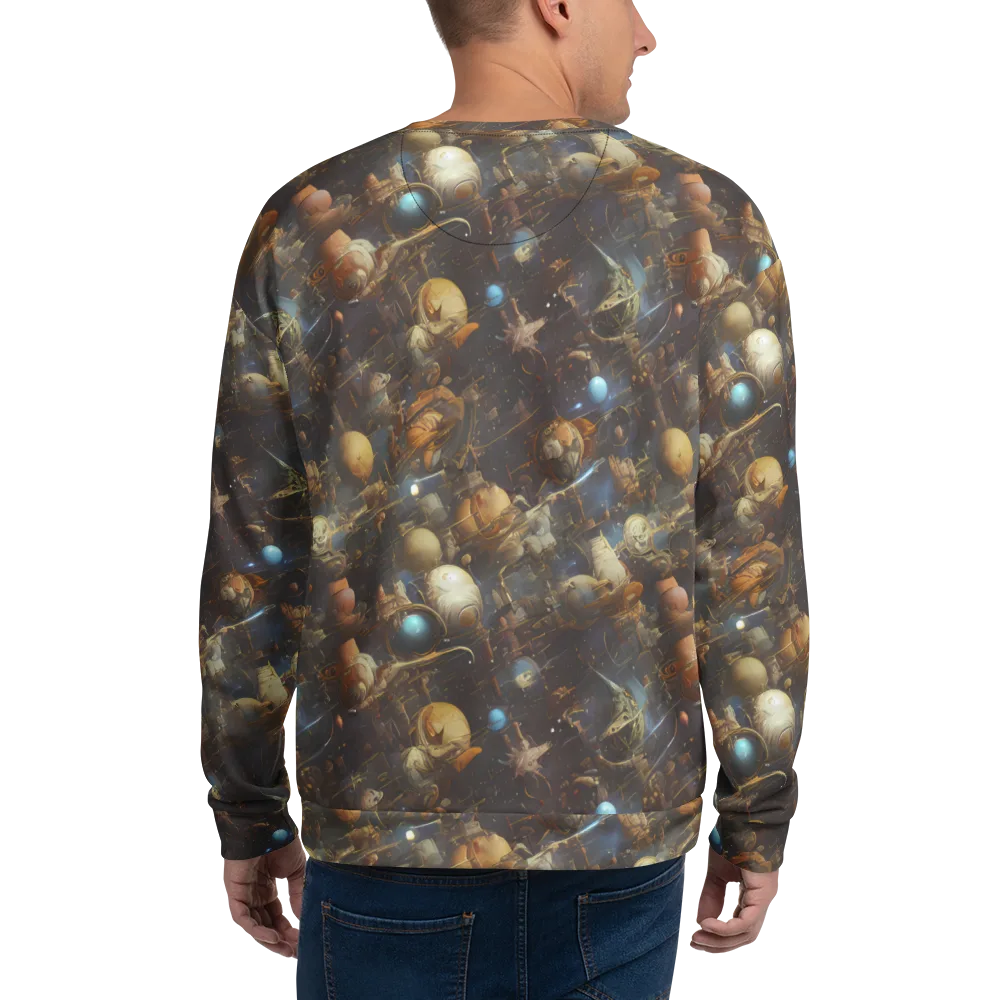 Nebula Foundry on Sweatshirt — Back
