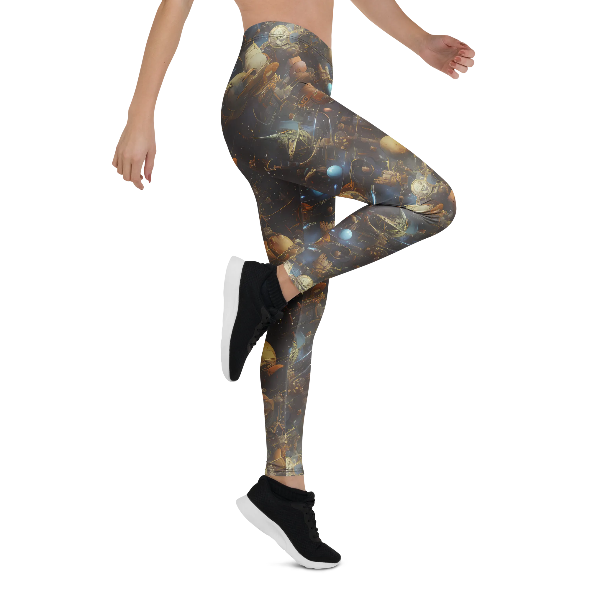 Nebula Foundry on Leggings — Right