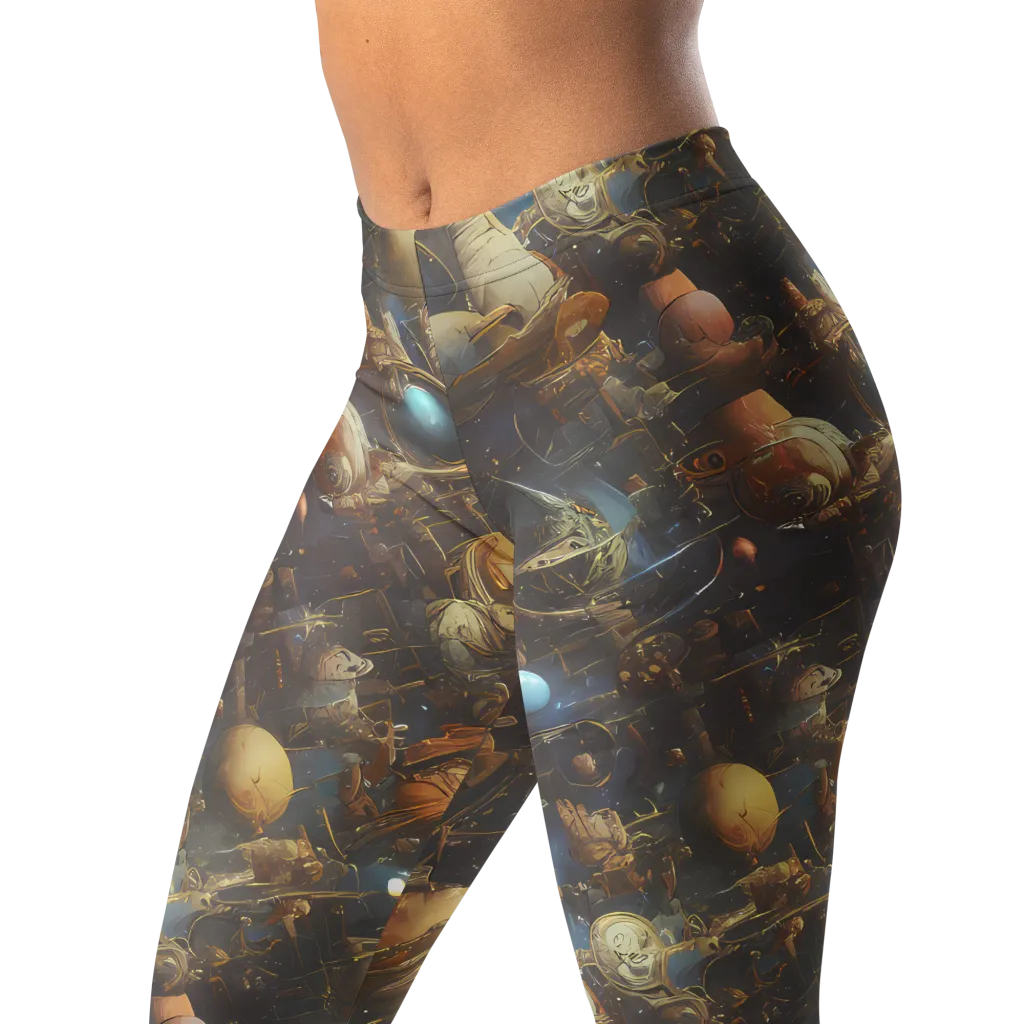 Nebula Foundry on Leggings — Left Front