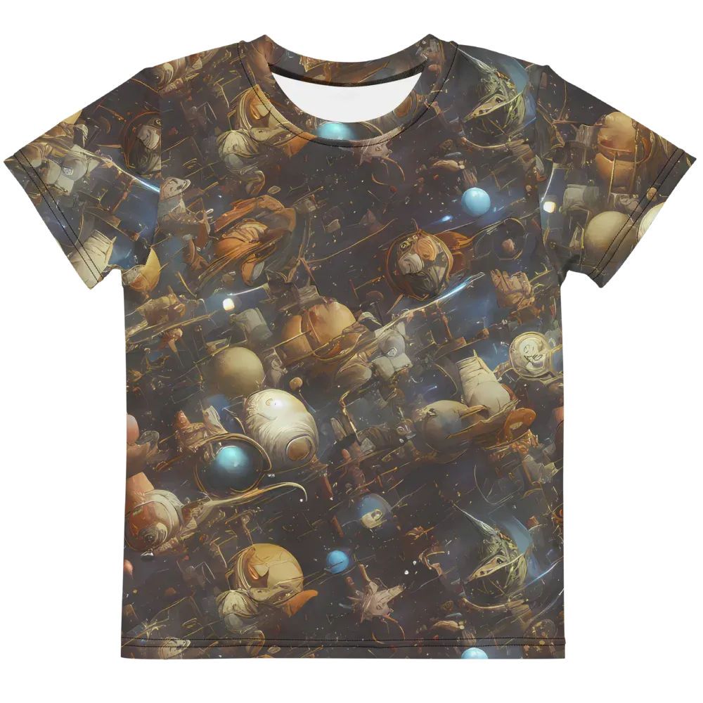 Nebula Foundry on Kids Crew Neck T-Shirt — Front