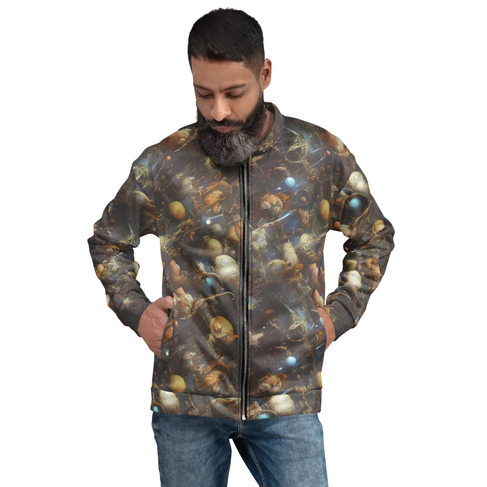 Nebula Foundry on Bomber Jacket — Front