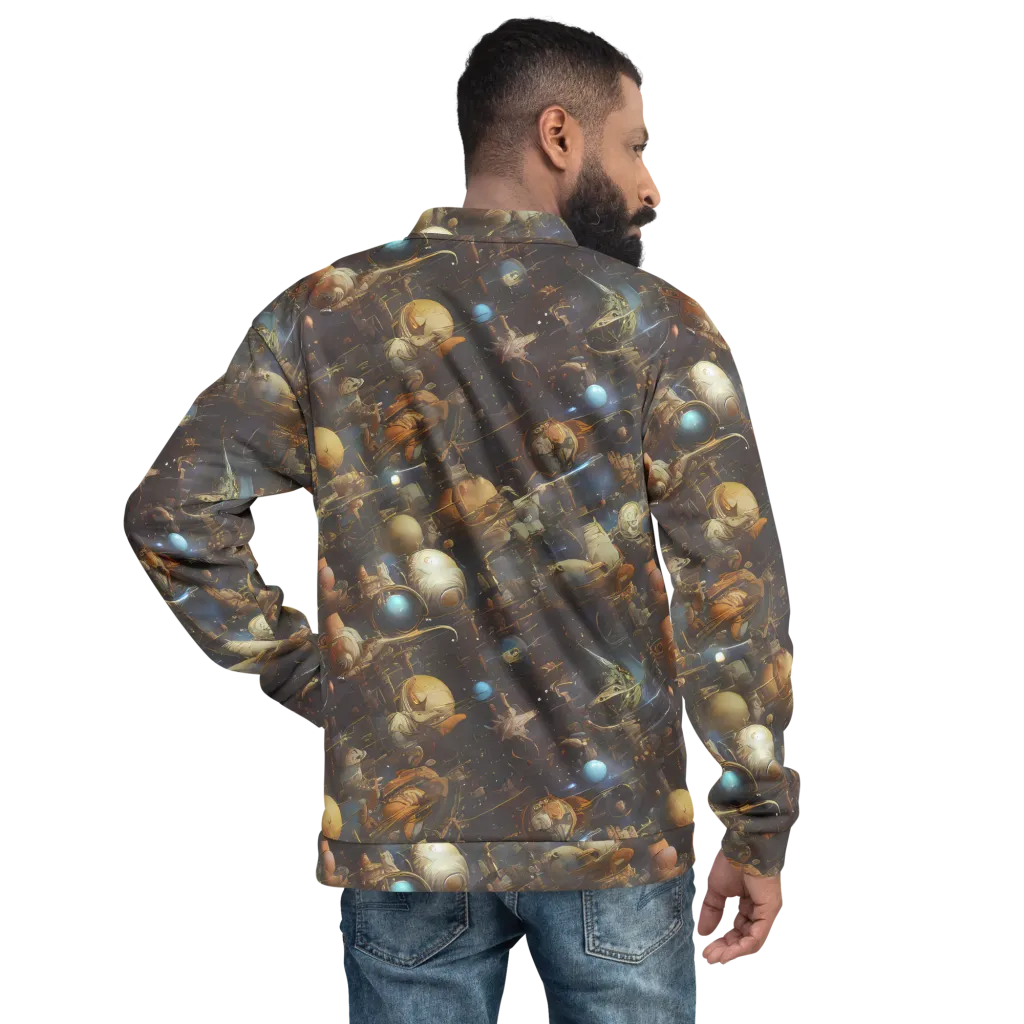 Nebula Foundry on Bomber Jacket — Back