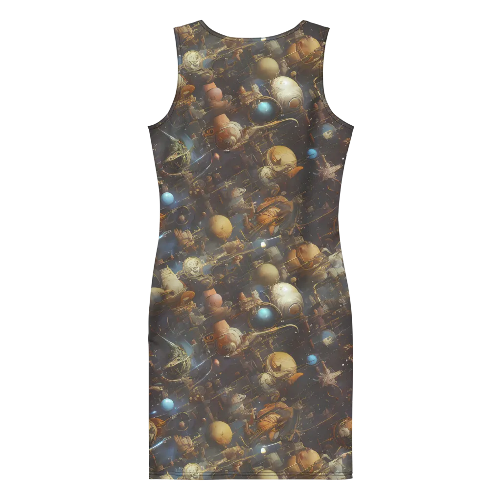 Nebula Foundry on Bodycon Dress — Back