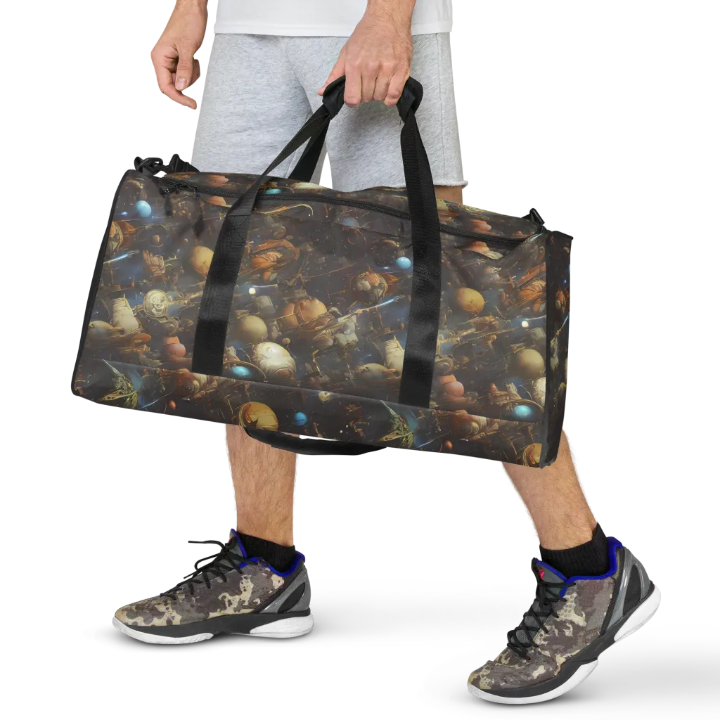 Nebula Foundry on Duffle Bag — Front