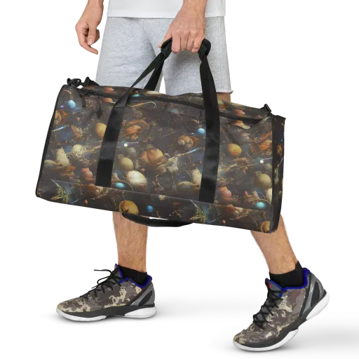 Nebula Foundry on a Duffle Bag