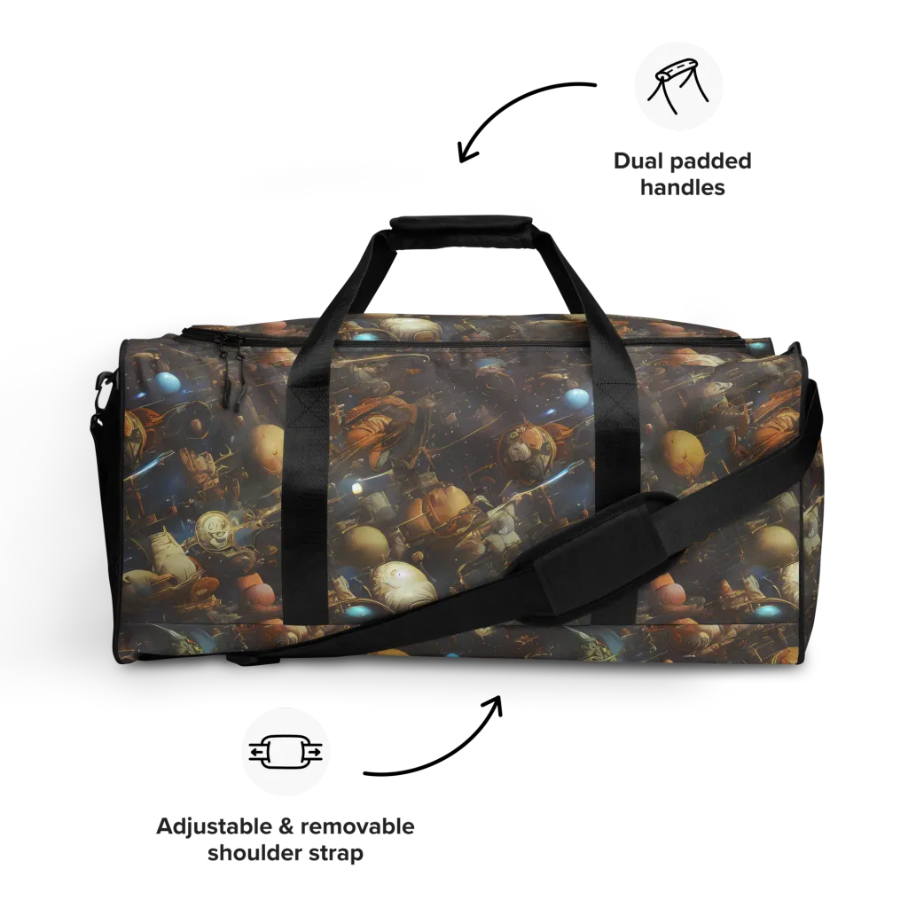 Nebula Foundry on Duffle Bag — Front