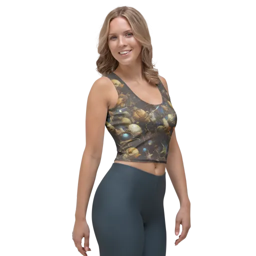 Nebula Foundry on a Crop Top